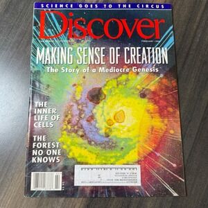 Discover Magazine February 1996 Making Sense of Creation The Story of a Mediocre